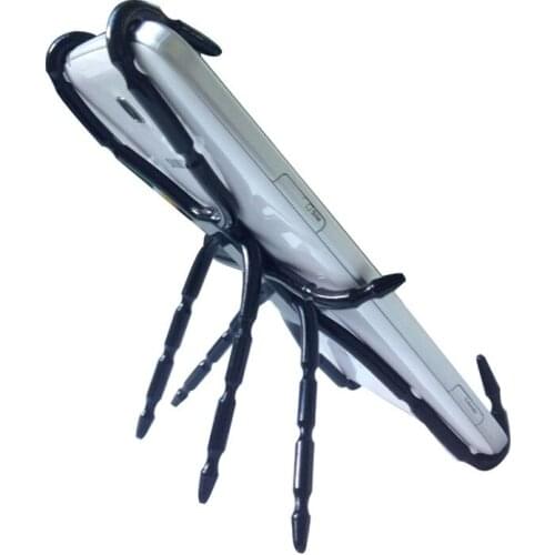 Spider Flexible Grip Holder Stand Mount for pad tablet SAMSUNG HTC Phone Black small size