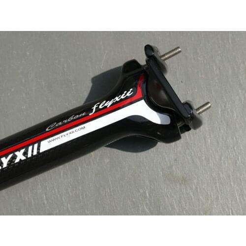 FLX-SP-1PR Brand New Full Carbon Bike Seatpost Toray Carbon Mountain Bike Road MTB Bicycle Cycling 180g Seatpost 27.2mm x 350mm