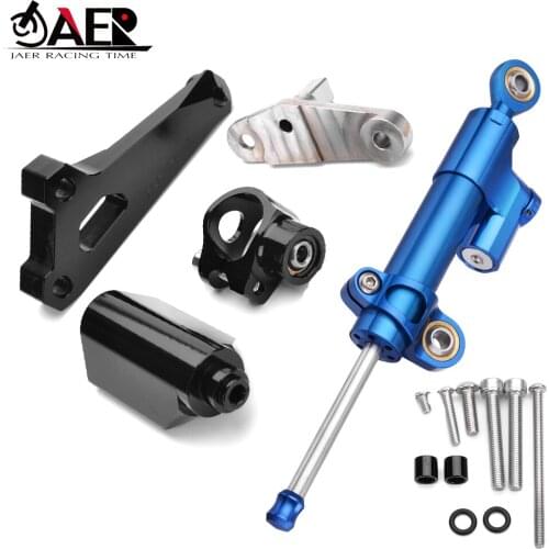 JAER Motorcycle Damper Steering for BWM S1000RR S1000 RR 2014 2015 Stabilize Safety Control with Mounting Holder S 1000 RR