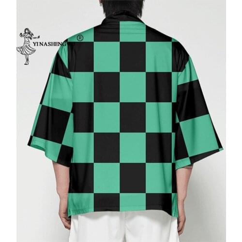 Anime Kimono Demon Slayer Kimetsu no Yaiba New Design Japan Kimono Haori Yukata Cosplay Costume Women Men Cool Casual Top Coat