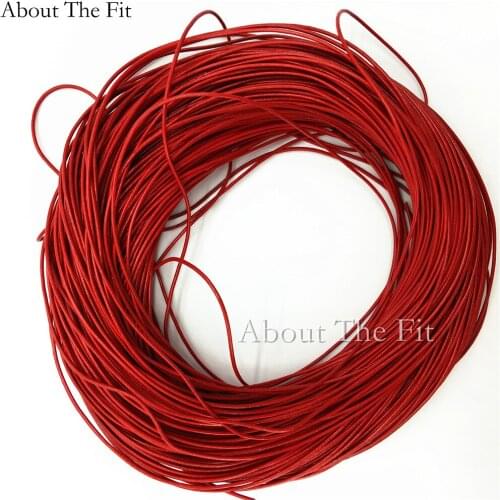 About the Fit 1mm 100M/Roll Cow Genuine Leather Round Real Leather Jewelry Clothing Accessories Beads Cords Men Women Handcrafts