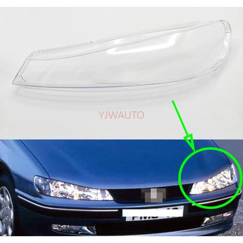 Headlamp Cover For Peugeot 406 2004 2005 2006 Car Headlight Lens Replacement Auto Shell