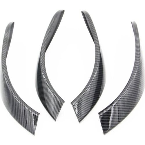 Carbon Look Interior Door Handle Cover Trim for BMW 3 Series F30 F31 2013-2017 GT F34 14-17 & 4 Series 4 Dr F36 15-17