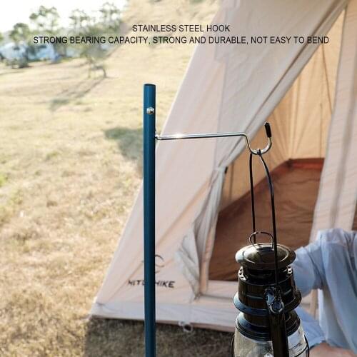 Camping Pole Convenient Folding Lamp Post Lighting Bracket Outdoor Tripod Light