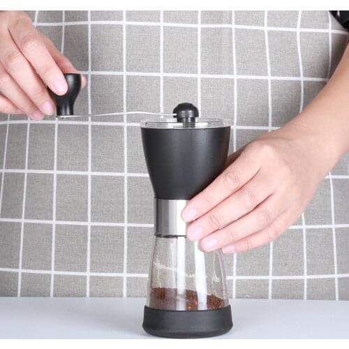 Portable Manual Coffee Grinder Household It Can Be Adjusted Coffee Beans Grinder It Won't Heat Up Coffee Grinder Easy Clean