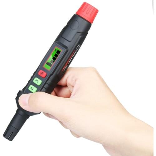 HABOTEST Portable Gas Leak Detector Alarm Combustible Gas Detector with Audible Visual Alarm for All Types of Flammable Gases