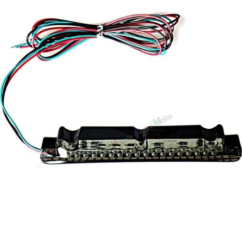 Luggage Rack Smoked Len Brake Lights For Harley Touring Street Glide Road King FLHX FLHR FLH/T Model