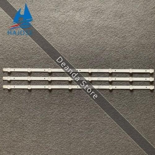 100%NEW 12pcs x 32 inch LED TV Backlight Strips 4708-K320WD-A2213K01 for 32'' TCL LE32D59 & for Philips 32PFL3045 8-LEDs 620mm
