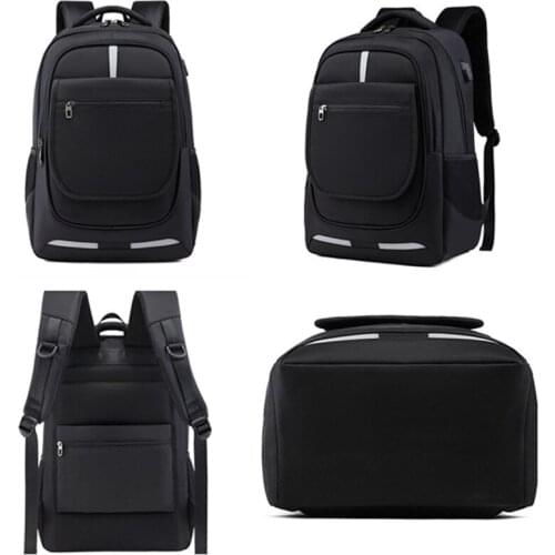 2021 New Fashion Waterproof Oxford Backpack Travel Business Leisure Laptop Backpack Anti-theft Decompression Student Backpack