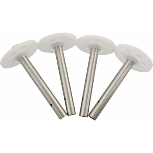 Spare parts for quadcopter 4PCS Large gear with shaft for DFD F181 F183 H8C H12C UAV - White