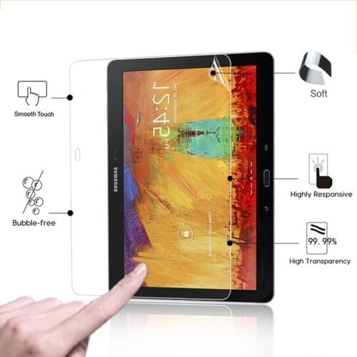 Anti-Scratches HD lcd screen protector film For Samsung Galaxy Note 10.1 2014 Edition P600 P601 P605 10.1" clear glossy films