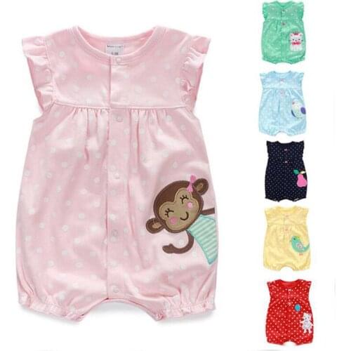 2020 Hot Sell Baby Jumpsuit one-piece Short-sleeved High-quality Boy Girl Clothes