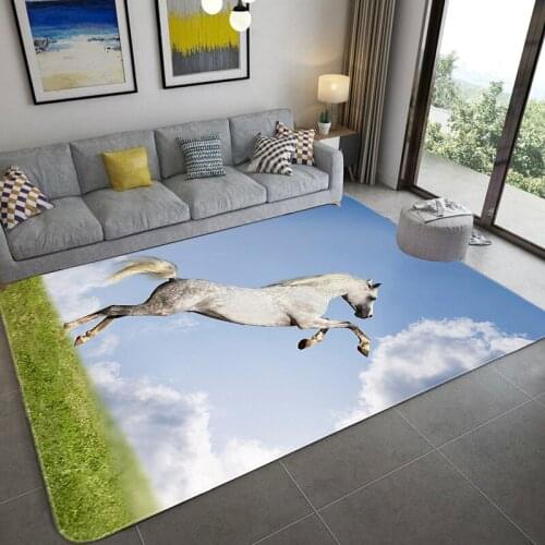 3D Cartoon Pattern Carpets For Living Room Bedroom Large Area Rugs Parlor Tea Table Mats Flannel Big Home Decoration Soft Carpet
