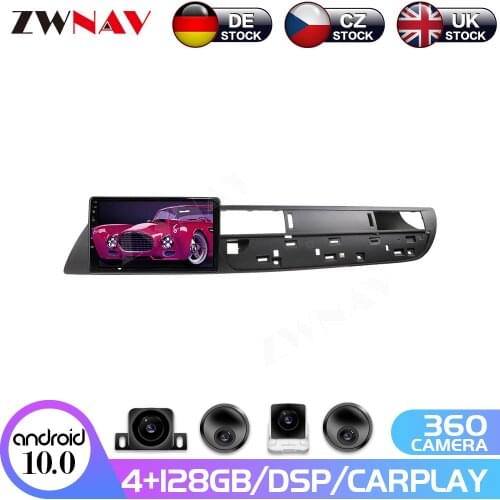 Carplay 6+128GB Android 10 Car Multimedia Player For Citroen C5 2010 2011 2012 GPS Navigation Radio Stereo Head Unit Free Map