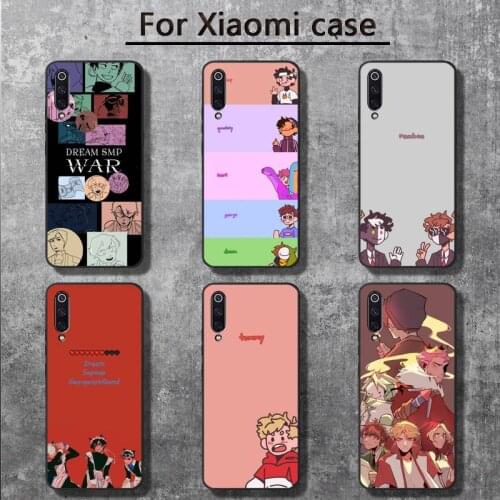 Dream Smp Phone Case for Xiaomi mi 6 6plus 6X 8 9SE 10 Pro mix 2 3 2s MAX2 note 10 lite Pocophone F1