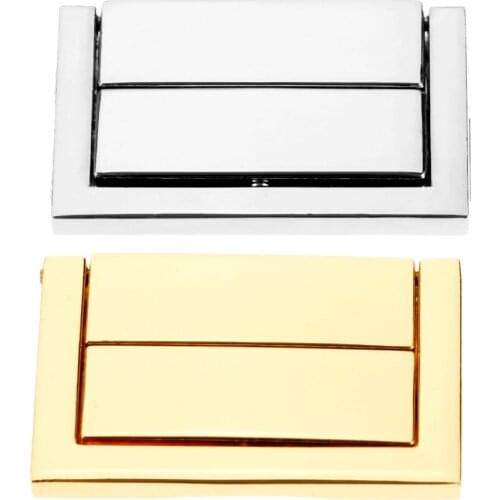 DRELD 1Pc 48*30mm Box Hasp Lock Toggle Latch Latches for Jewelry Box Suitcase Buckle Clip Clasp Furniture Hardware