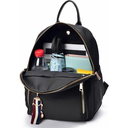 HOMONAW Oxford double shoulder bag women 2020 new high capacity versatile canvas fashion womens backpack