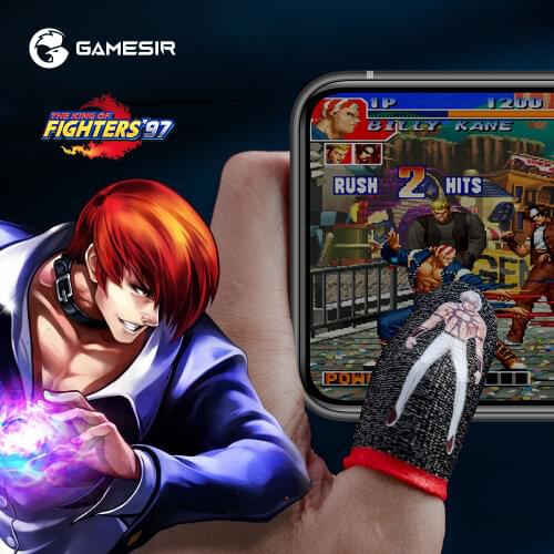 GameSir Talons Sweatproof Breathable Gaming Finger Gloves 1 Pair of Professional Thumbs Sleeve for PUBG Call of Duty Fortnite