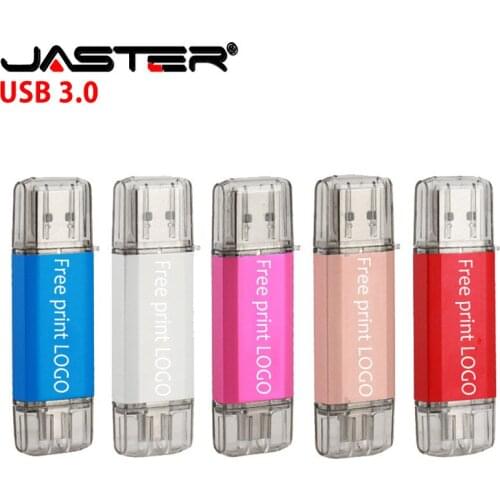 JASTER Hight speed Type C Pen Drive usb флека 64GB 32GB 16GB флеш карта Type C High Speed drive for Device