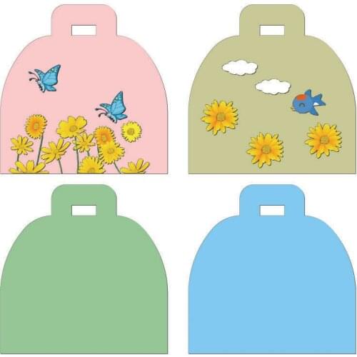 New Tag, Card bag Wooden Die Scrapbooking C2916 Cutting Dies Multiple Sizes Compatible With Most Die Cutting Machines