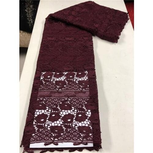 LatestCord Embroidered Tulle Fabric Pretty Flower Design High Quality Net Lace for Fashion Show Dress