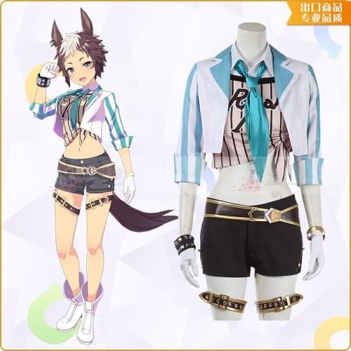 New！ The Game Pretty Derby Mejiro Ryan Sportswear Racing uniform cosplay Costume customize