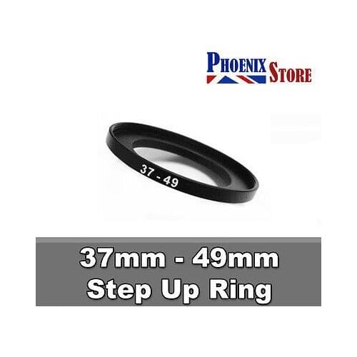 Wholesale 10pcs 37mm to 49mm 37-49 Lens Stepping Step Up Filter Ring Adapter