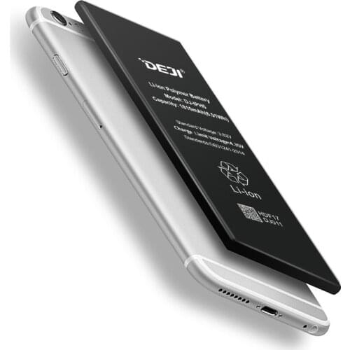 DEJI Original Li-Polymer Battery For iPhone 6G High Quality Real Capacity 1810mAh Internal Phone Batteries Replacement I6