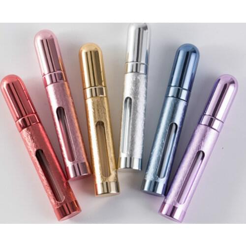 12ML Portable Mini Travel Perfume Bottle Atomizer Refillable Empty cosmetic Spray Bottle for Women & Men Spray Scent Aftershave