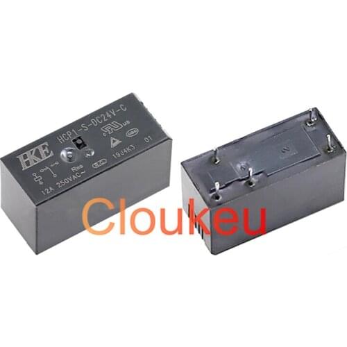 Relay HCP1-S-DC5V 12V 24V-C 12A 5pin
