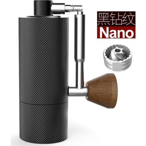 Timemore Nano Manual Coffee Grinder small pocket size grinder Hardened steel burrs Portable coffee mill free cleaning brush