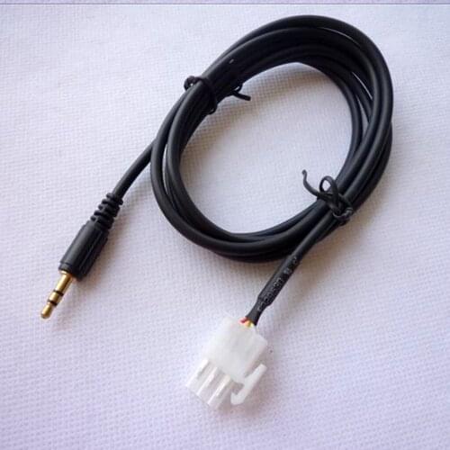 Smartphone Male Aux Cable 3-Pin Cable For Honda GL1800 Goldwing Motorcycle High Efficient Copper Wiring
