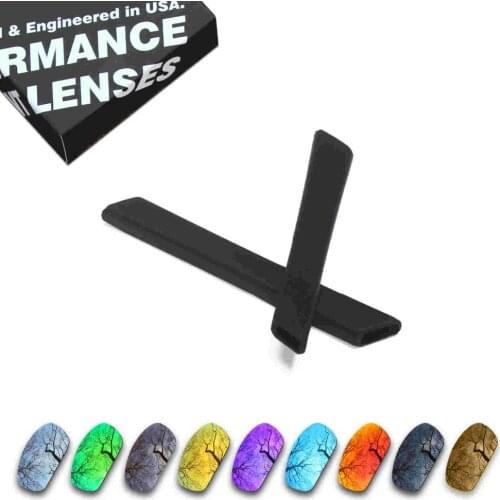ToughAsNails Resist Seawater Corrosion Polarized Replacement Lenses and Black Ear Socks for Oakley Jawbone - Multiple Options
