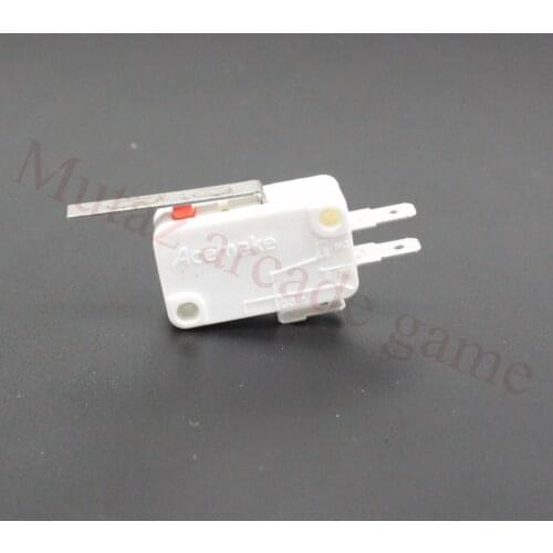 100Pcs/Lot Good quality white Acemake Microswitch for Joystick 3 terminal joystick microswitches for Arcade game machine