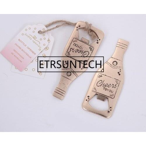 100pcs Cheer to you Beer Bottle Opener Wedding Favors Gifts for Guest Souvenirs Rustic Theme Party Favors