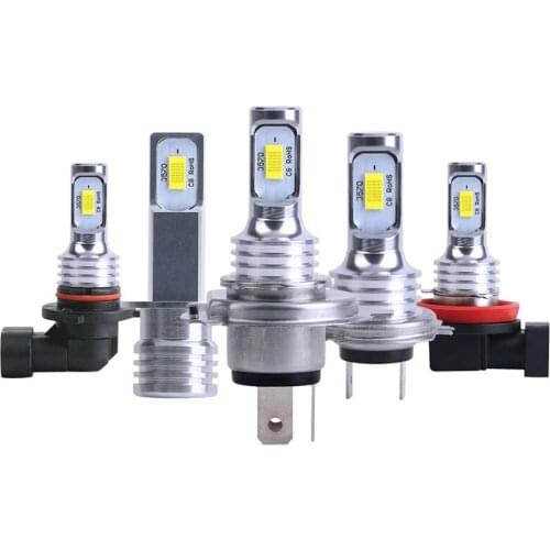 2PCS H4 H7 H8 H11 3570 Car LED Fog Light Bulbs 9005 9006 Super Bright Auto Driving Fog Lamps Headlight 8000K 6000K white 12V