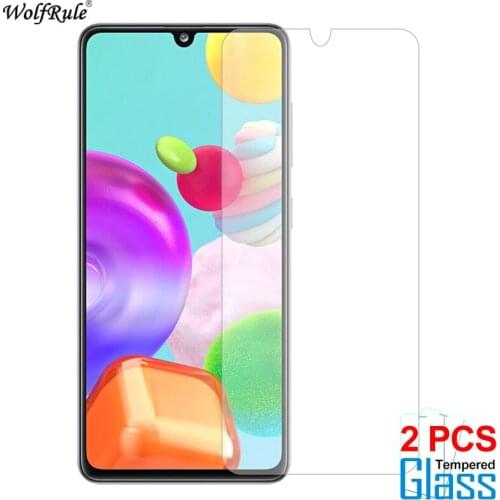 2Pcs Screen Protector For Samsung Galaxy A41 Tempered Glass 9H HD Protective Phone Film For Samsung Galaxy A41 Glass 6.1