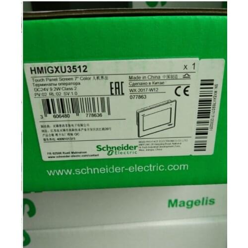 Touch Screen 7-Inch Wide Screen/Built-in Ethernet Hmigxu3512 [Brand New & Original Delivery]]
