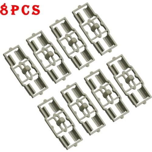 8pcs Nylon Clip For BMW E53 X5 Gray Door Seal Clip Front Rear 51717006757