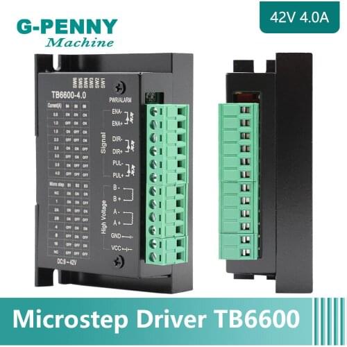 Free Shpping! Nema17,Nema23 CNC stepping motor driver TB6600 Stepper motor Driver 42VDC 4.5A, Linear motion motor speed control