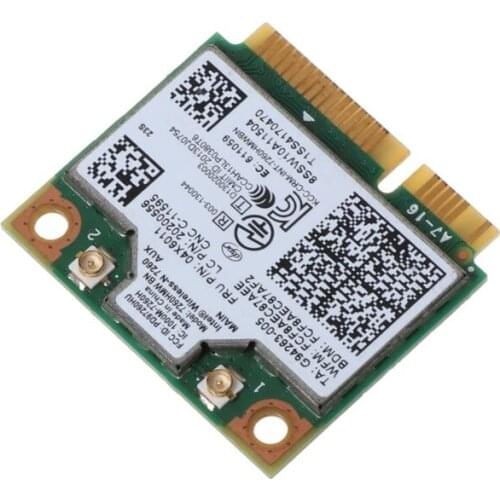 Intel Wireless 7260NGW 4.0 BN Bluetooth WiFi NGFF Wlan Card 300M 04X6011 04W3815 for Lenovo Thinkpad