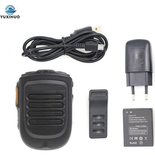 Bluetooth Wireless Speaker Microphone Zello Ptt Mic B01 Microphone for 3G 4G Network IP Radio Support Android /IOS Systems US/EU