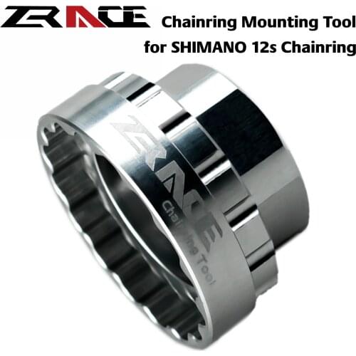 ZRACE Shimano 12s Chainrings Mounting Tool for SM-CRM95 / SM-CRM85 / SM-CRM75, TL-FC41 / FC41,Direct Mount Repair Tool Crankset