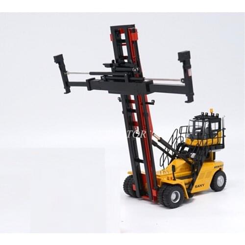 1/50 For SANY Empty Container Stacker Truck Diecast Metal Model Truck Car Boys Girls Gifts Toys Display Collection Ornaments