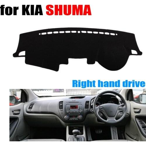 Car dashboard cover mat for KIA SHUMA all the years Right hand drive dashmat pad dash covers auto dashboard accessories