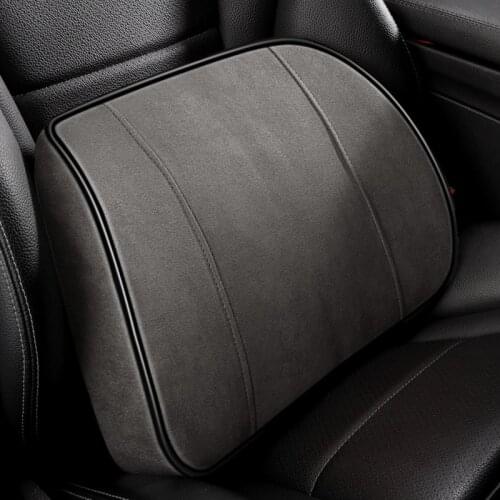 Maybach Design S Class Ultra Soft Natrual Car Headrest Neck Seat Cushion Headres Covers Lumbar Support Set Waist Pillow