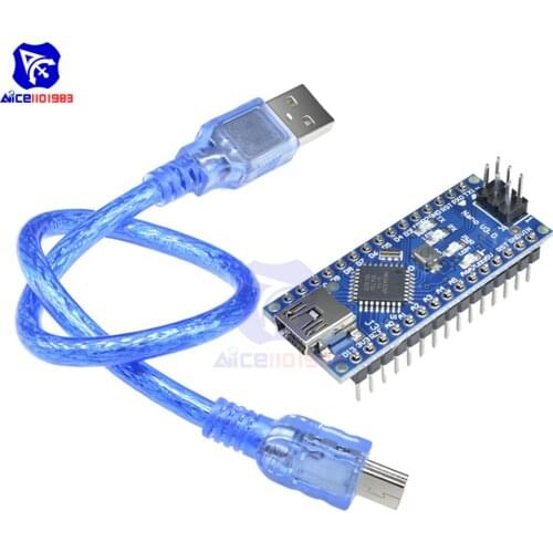 Nano V3.0 3.0 Mini USB Driver ATmega328 ATmega328P FT232RL 5V 16M Micro Controller Board for Arduino Original FT232RL ISP