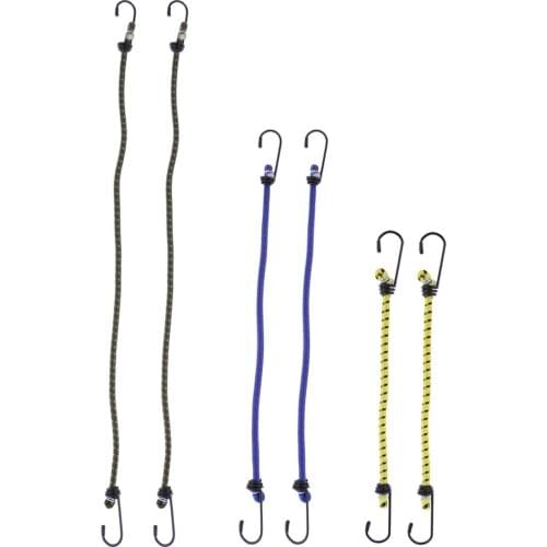 Bungee Cord Set Elastic Tent Rope With Hook Rack Cargo Camping RV Hand Carts Tie Downs