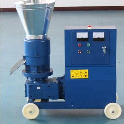 Wood pellet press machine to make biomass pellets