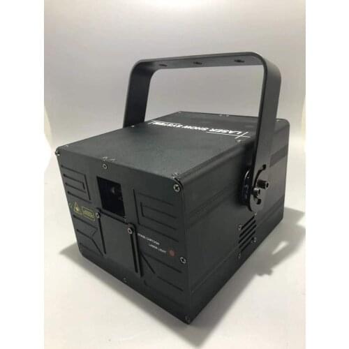 High power 3W 5w rgb laser stage light full color Animated laser lighting ktv bar 3D dmx laser lighting projector